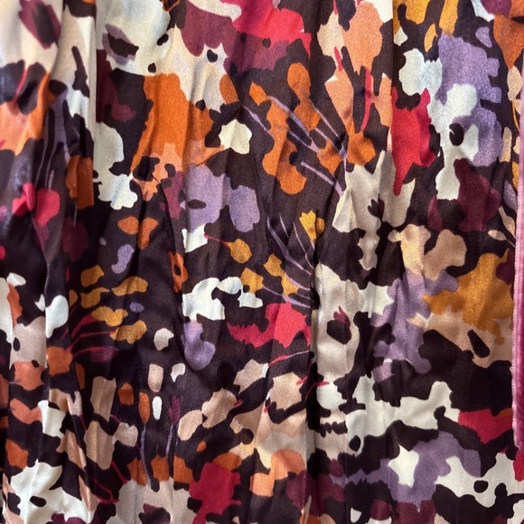 Vtg Moda International Womens Babydoll Tank Top Size M Floral Velvet Trim Y2K - Picture 2 of 8